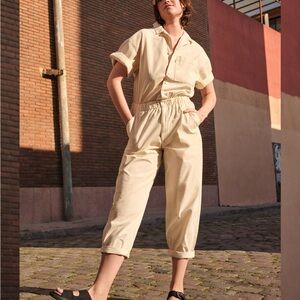 Levi’s Scrunchie Stylish Cream Jumpsuit